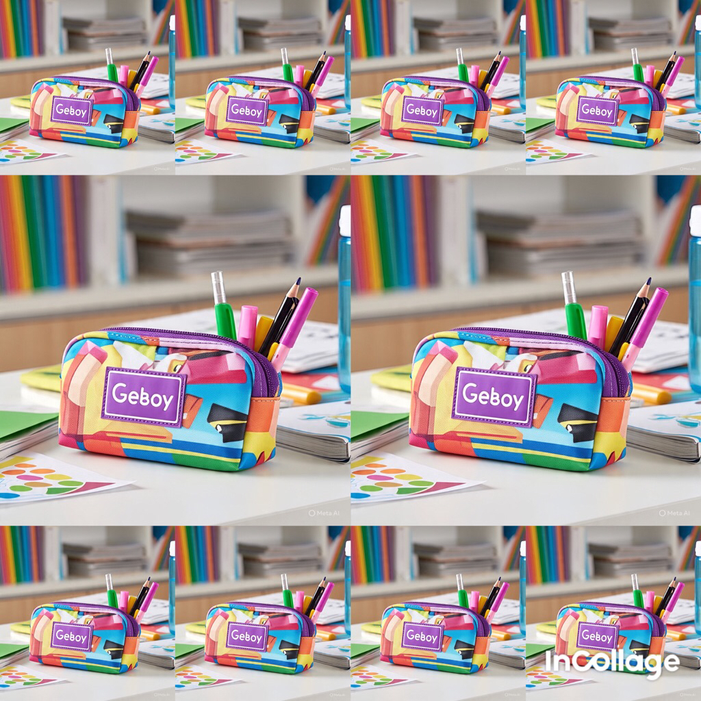 

Tempat pensil custom - Gboy ungu 10 Pcs