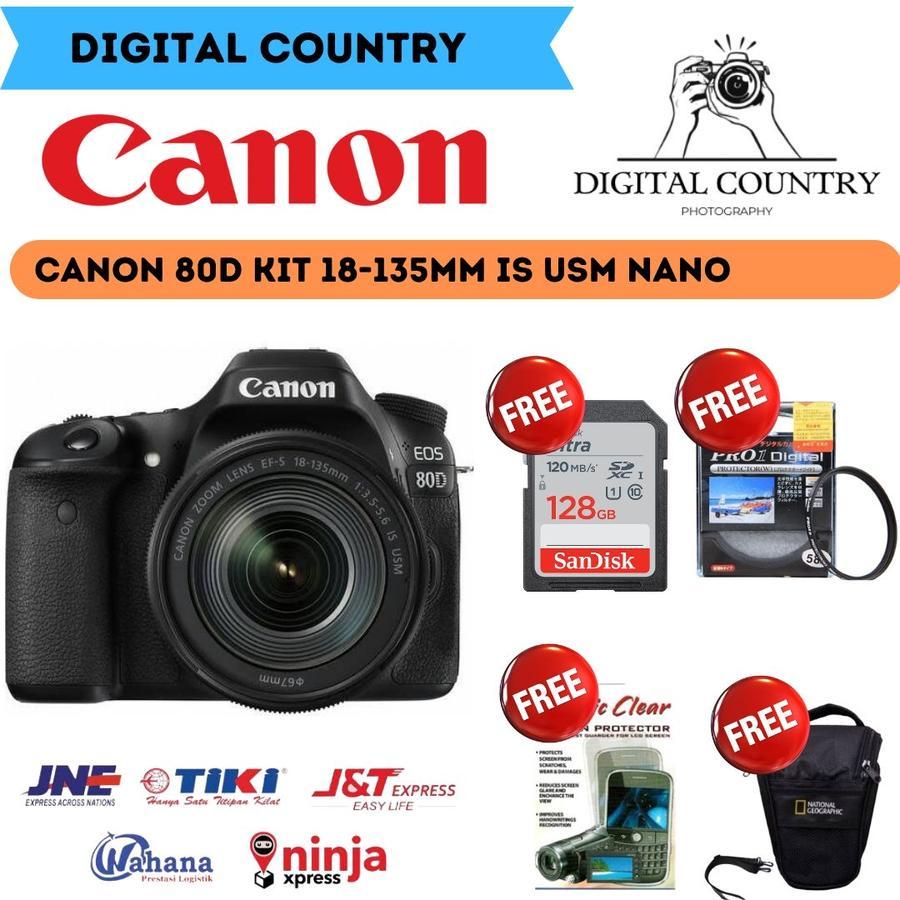 CANON EOS 80D KIT 18-13MM IS USM NANO / CANON 80D KIT 18-135MM IS USM NANO