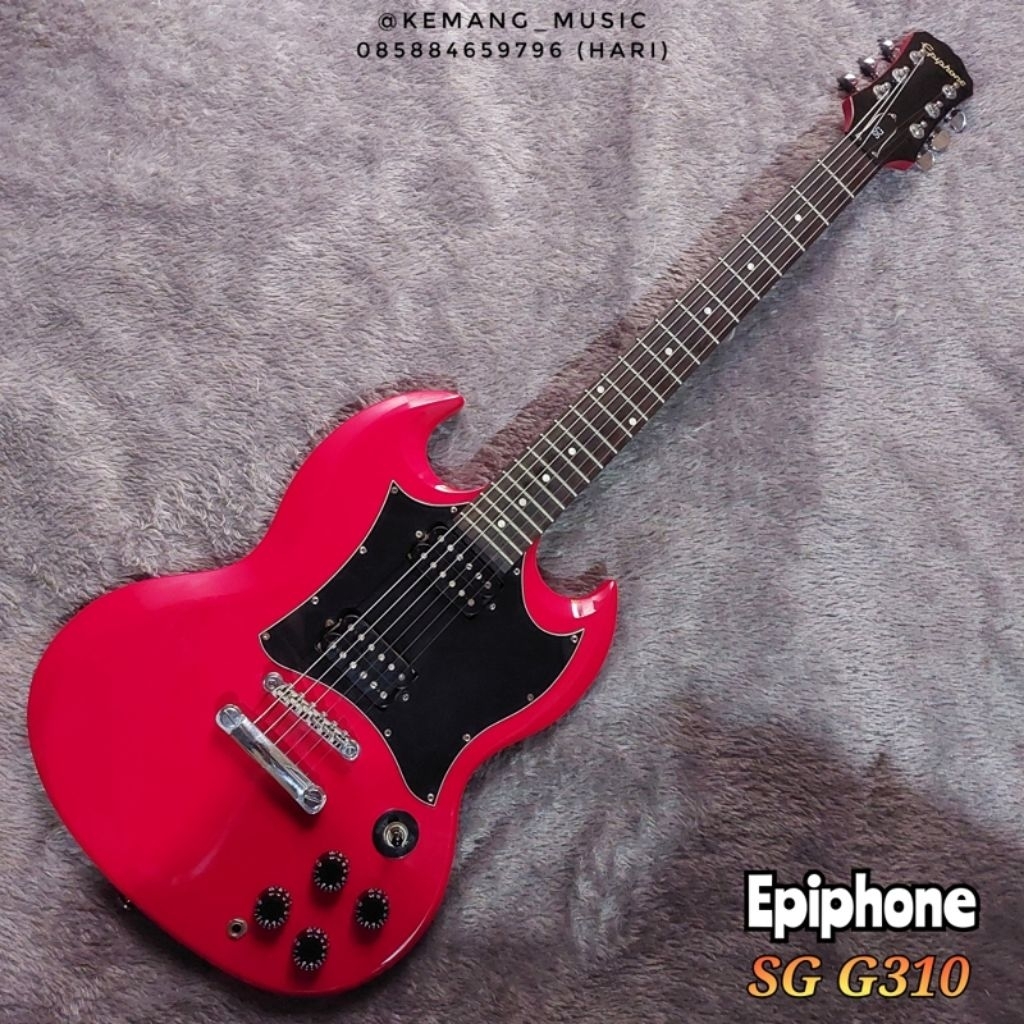 epiphone sg g310 gitar elektrik original gitar bekas like new
