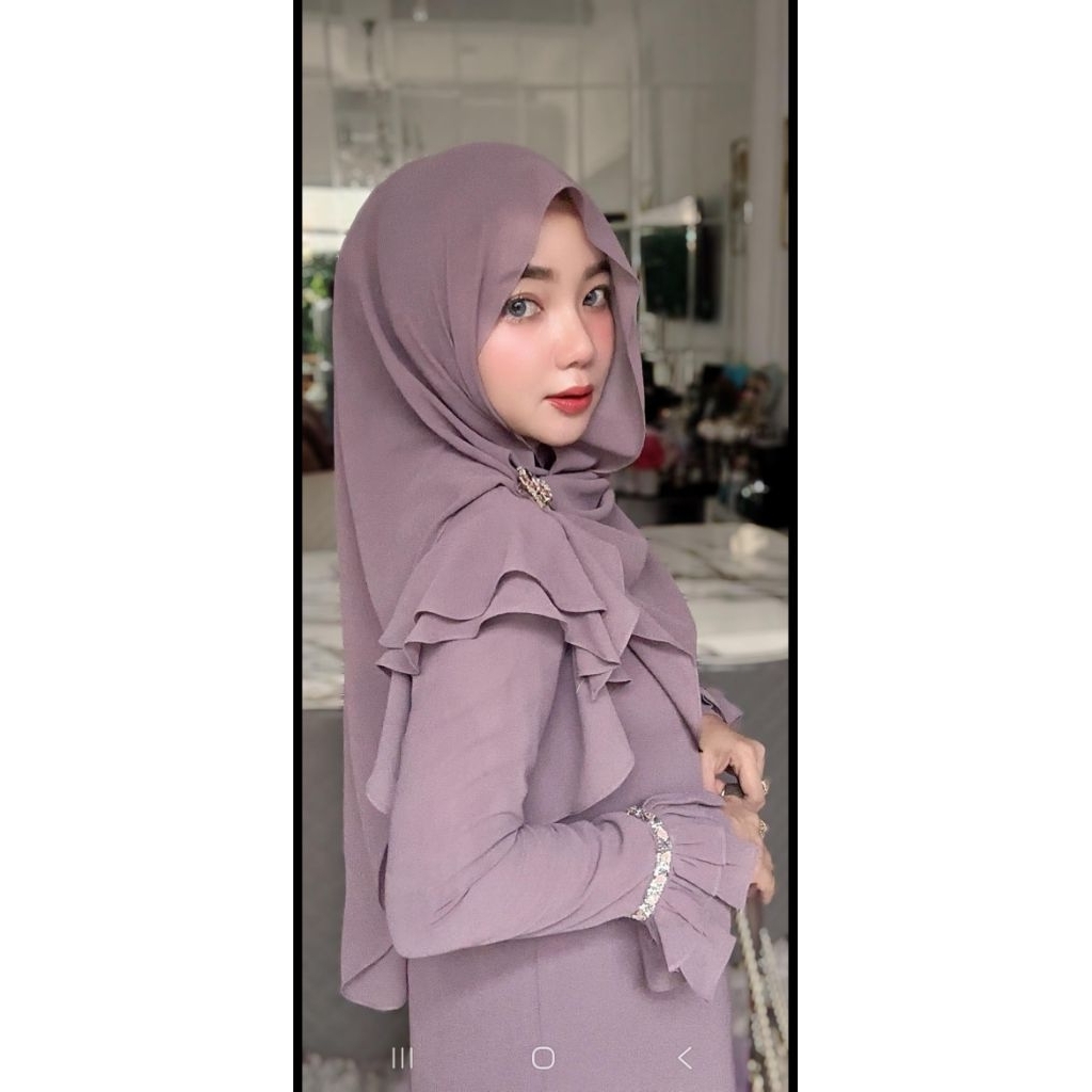 GAMIS SYARI CANTIK alisya SET  BY FAESTA DAILY