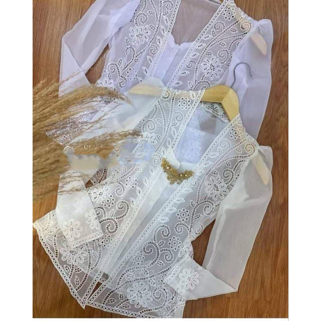 Kain Bordir Sutra Crepe