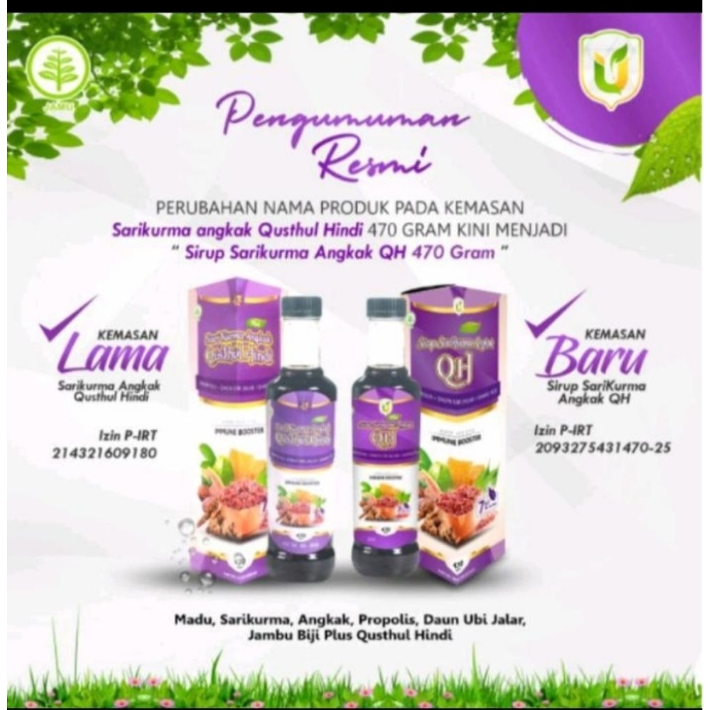 

Madu Sari kurma Angkak Qusthul Hindi 7in1 immune booster