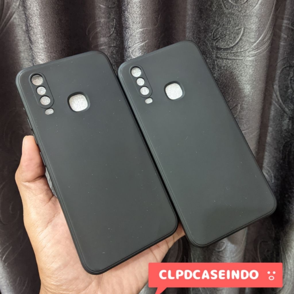 Soft Case Vivo Y17 Vivo Y12 Vivo Y15 Hitam Matte SlimCase
