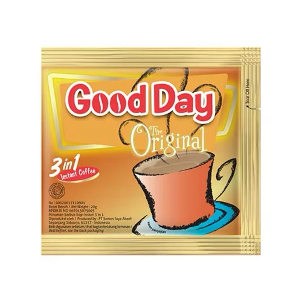 

Good Day Original 1 Renceng isi 10 Sachet