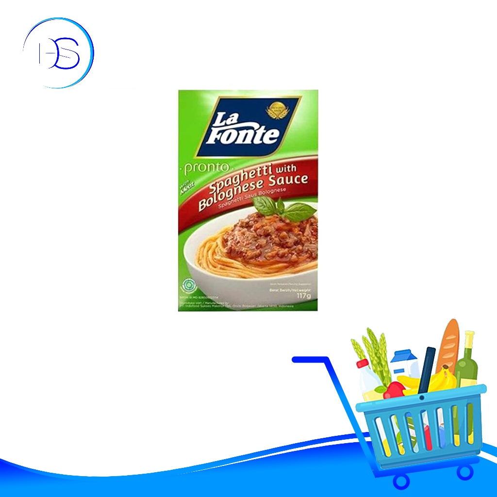 

LA FONTE SPAGHETTI INSTANT SAUS BOLOGNESE 117G