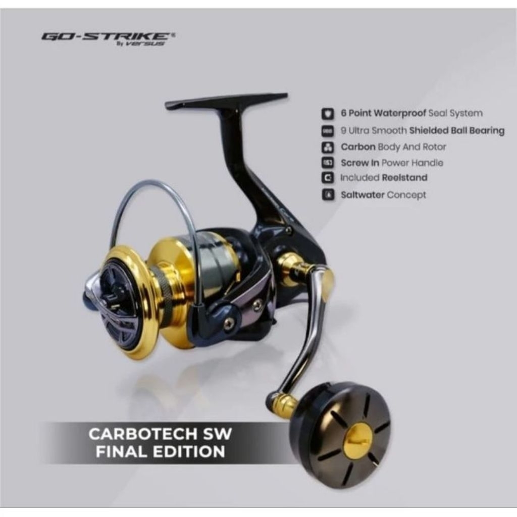Reel Go-Strike Versus Carbotech Final Edition 6000