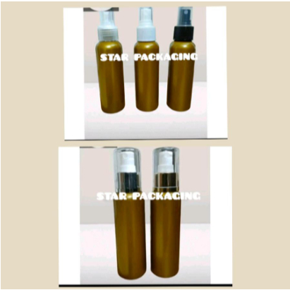 Botol 100ml Gold Botol Spray 100ml Gold Botol 100ml Tutup Spray Botol 100ml Gold Neck 24 Plastik Pla