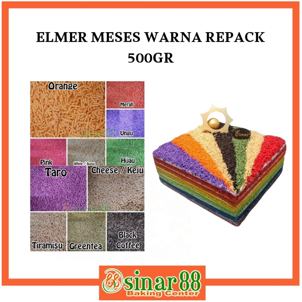 

Elmer Meses Warna 500gr