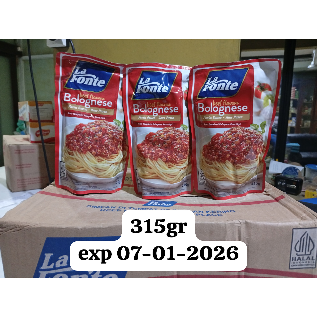 

La Fonte Bolognese Pasta Sauce 315gr Murah