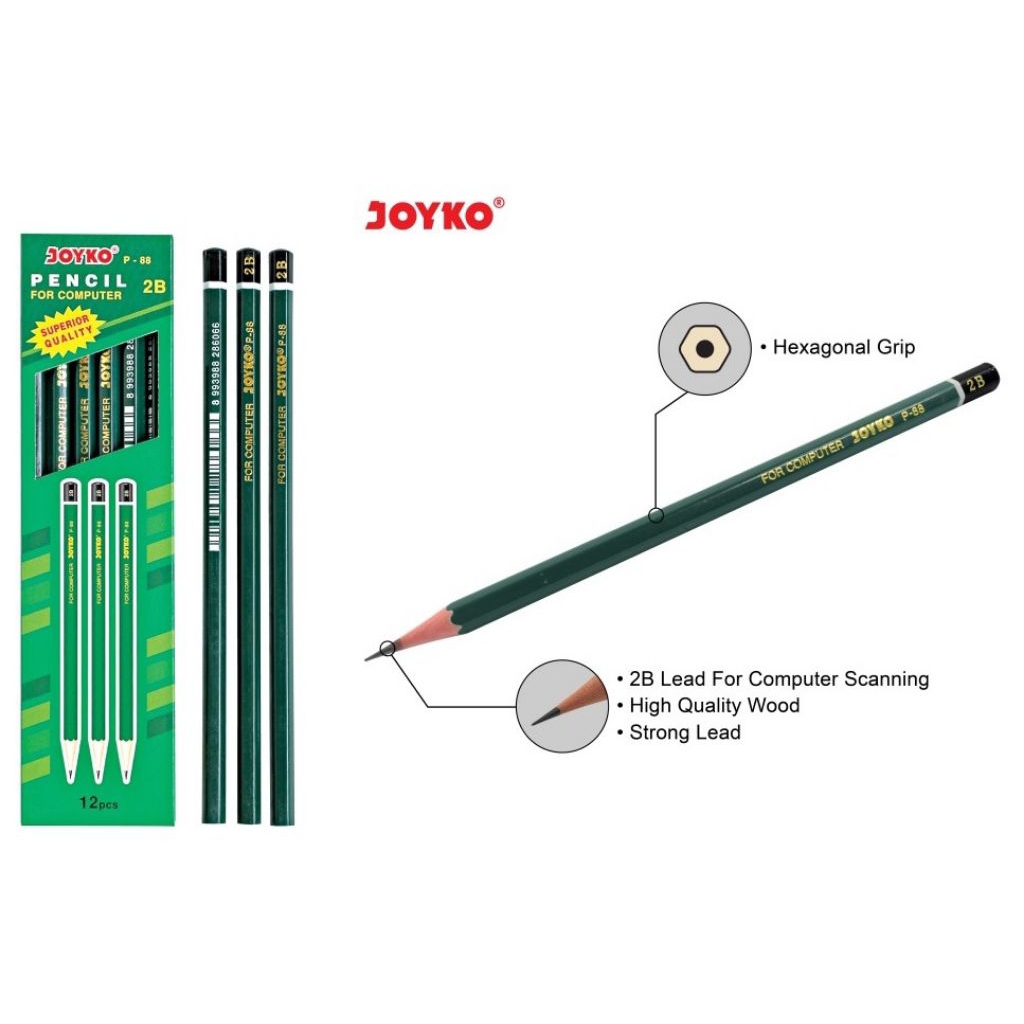 

Pensil 2B Joyko for Computer