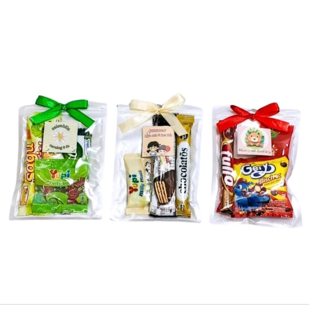 

HAMPERS SNACK MINI ULANG TAHUN/ HAMPERS MINI/ MINI GIFT SNACK/ LUCU