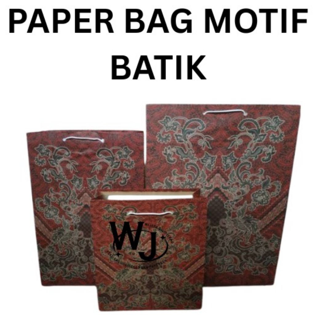 

Paper Bag Motif Batik Uk 25x35 isi 12pcs