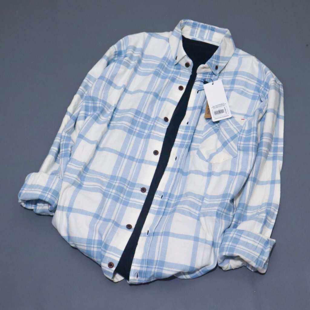 BESTPROMO KEMEJA KEKINIAN KEMEJA BRANDED JACK BROWN X SPVRTAN X SAN MARINO FLANEL ERIGO/KEMEJA