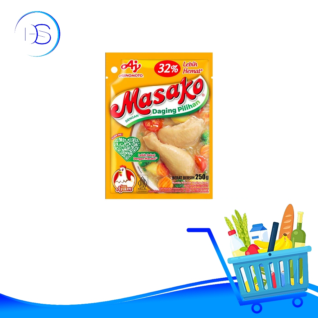 

AJINOMOTO PENYEDAP RASA MASAKO AYAM 250G