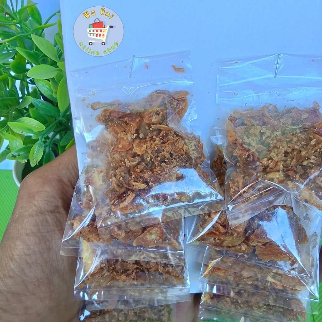 

Bawang goreng renceng isi 10 bungkus - penyedap - bahan masakan - bawang