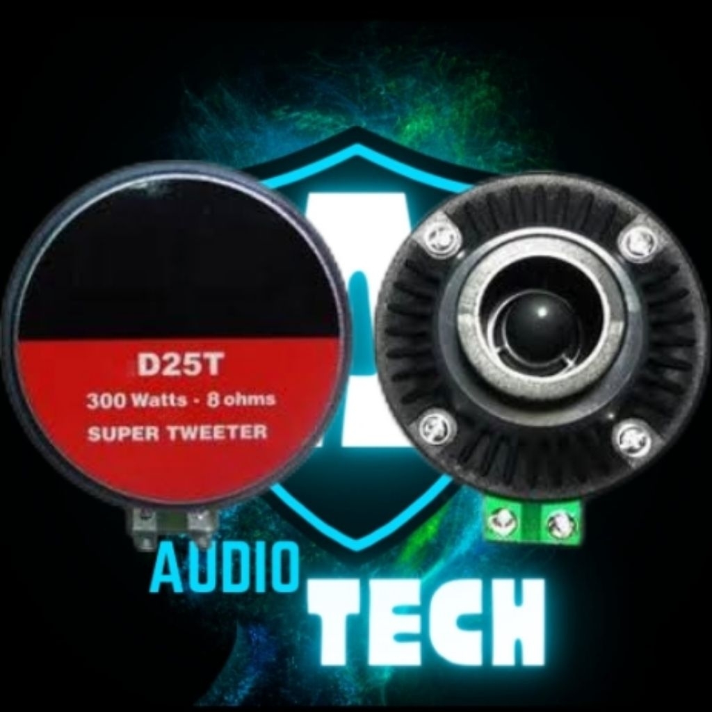 DRIVER TWEETER BLACK SPIDER D25T