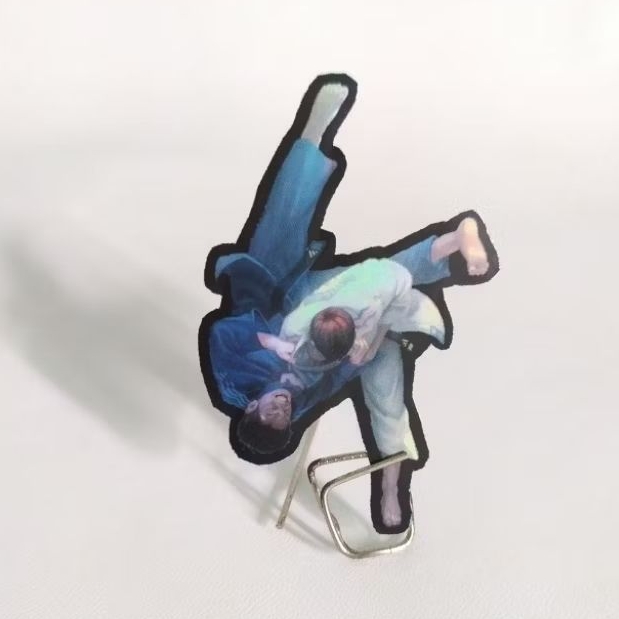 

Sticker hologram Judo Match Bantingan Beladiri Grapling Untuk hp Stiker laptop motor helm