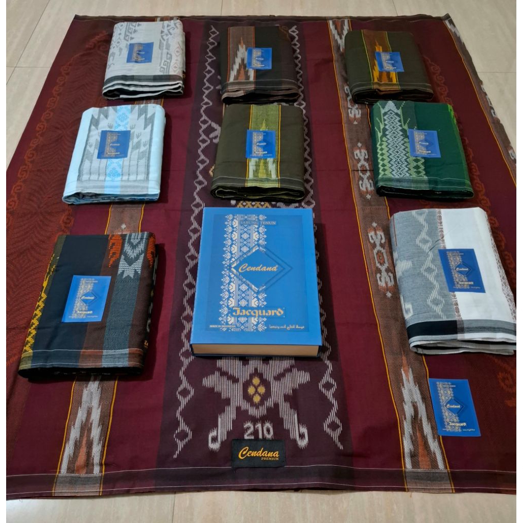 Sarung Cendana | Cendana jaquard | sarung tenun
