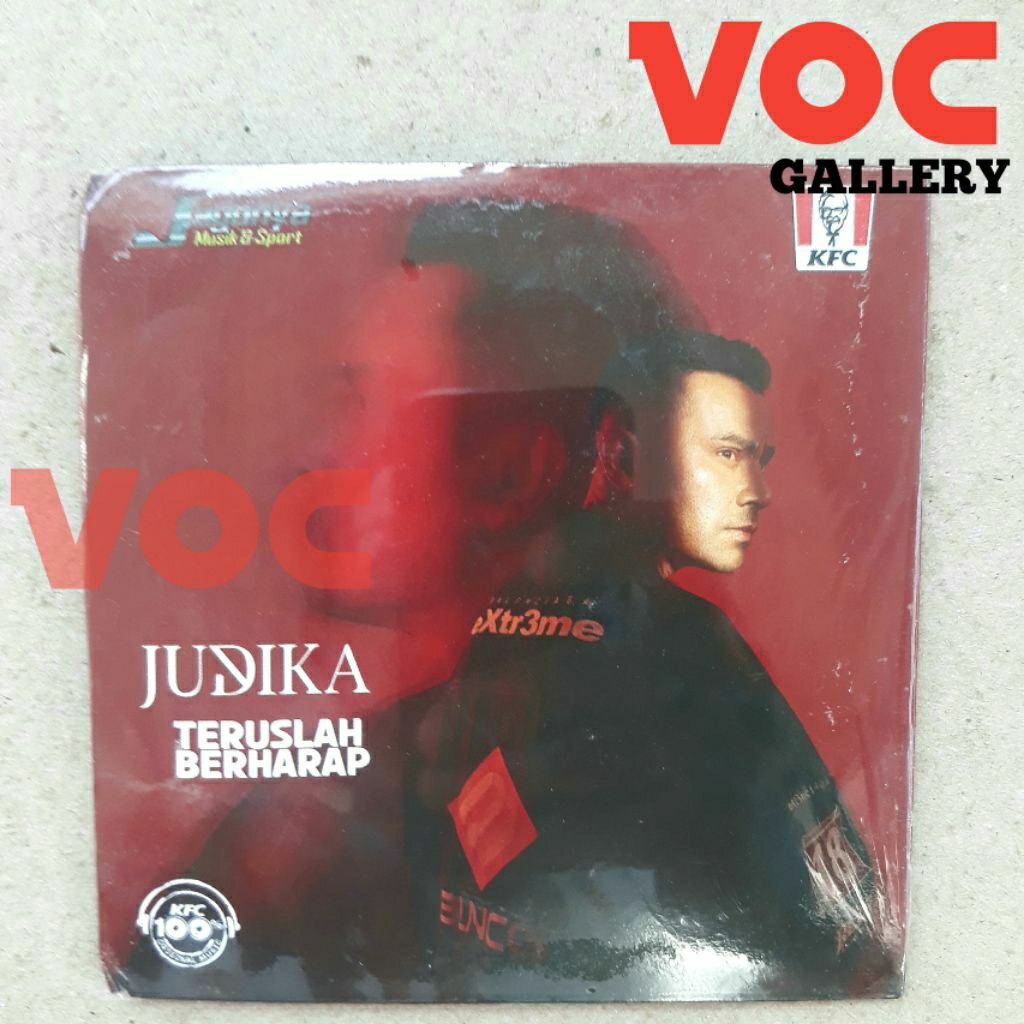 KFC Compact Disc CD Judika Teruslah Berharap Rare Jadul Antik Antique Vintage Classic Klasik Retro L