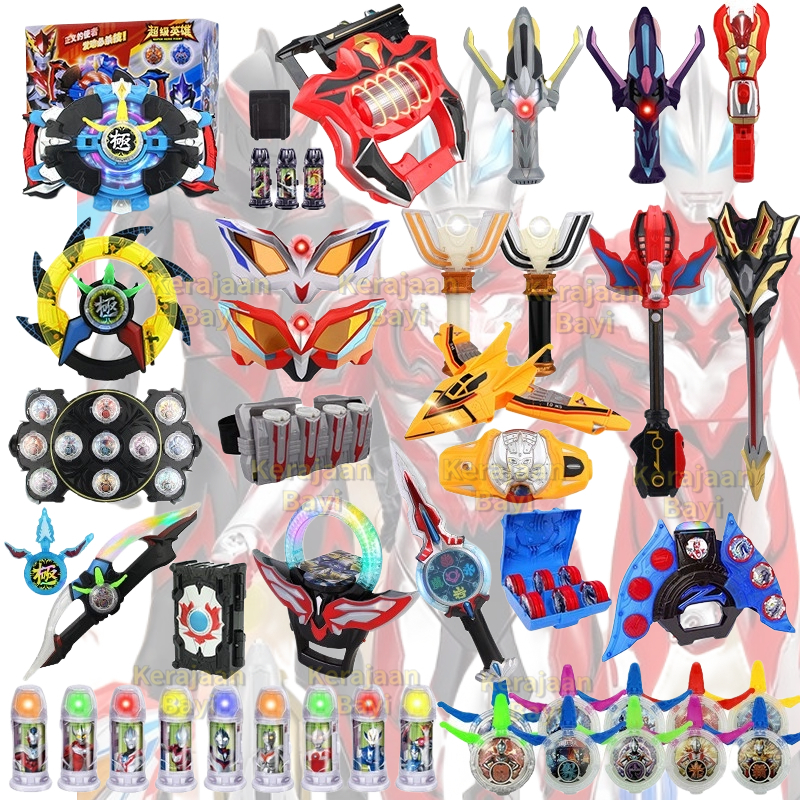 Ultraman Trigga Transformer God Light Rod Spark Prisma Kunci Rahasia u Perisai Di Luar Mainan Senjat