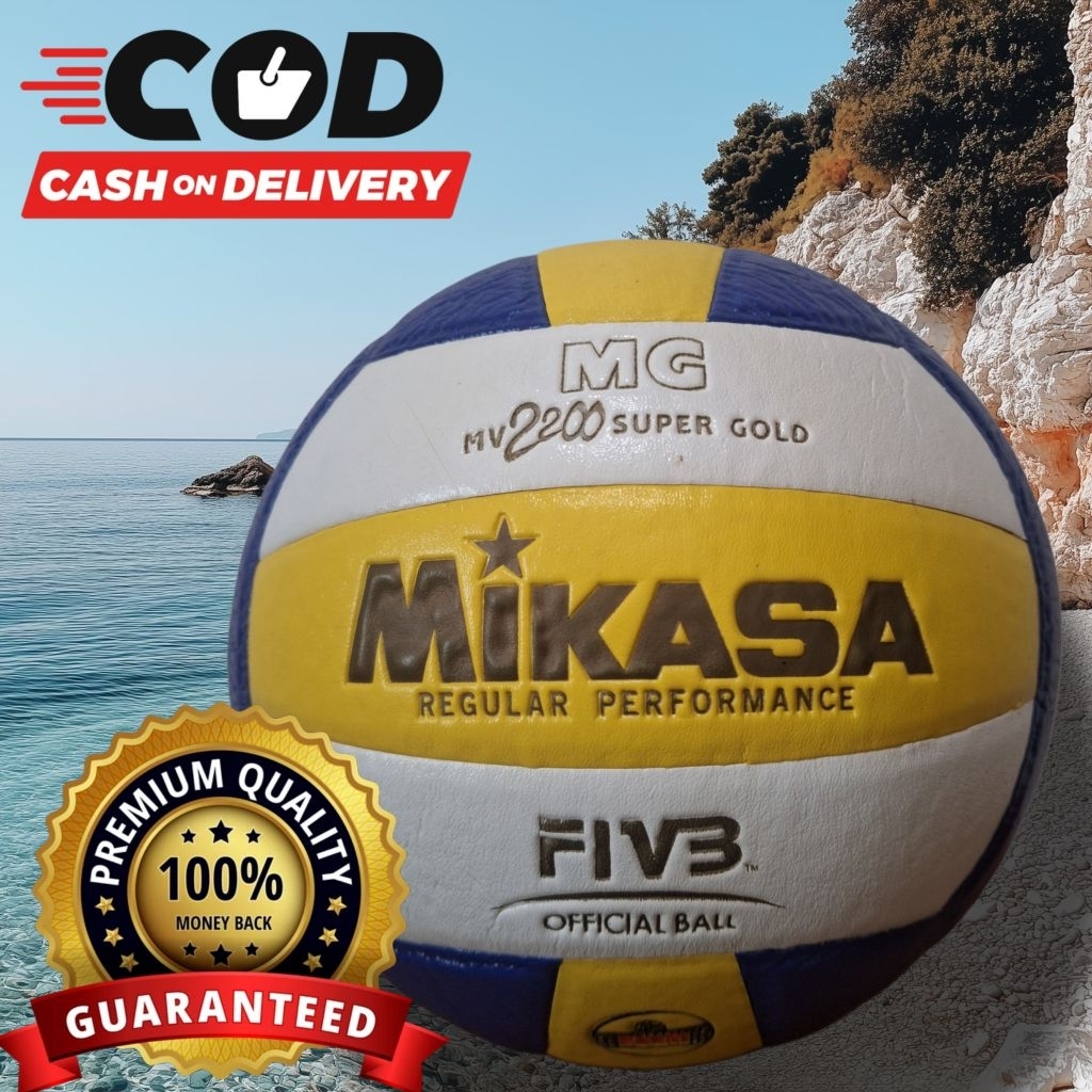 Bola volly MIKASA MV2200 Grade Ori