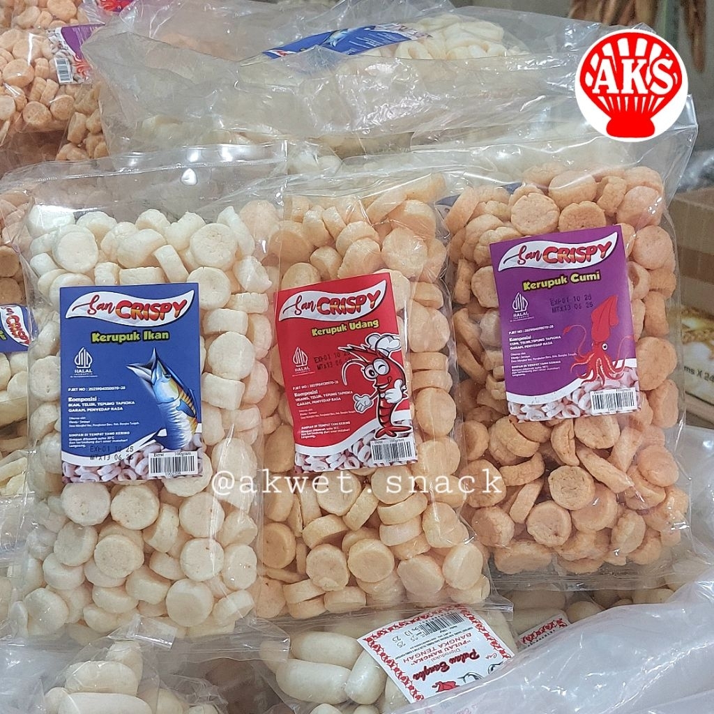 

Akwet Snack | Kerupuk Coin SunCrispy 100gr Makanan khas Bangka