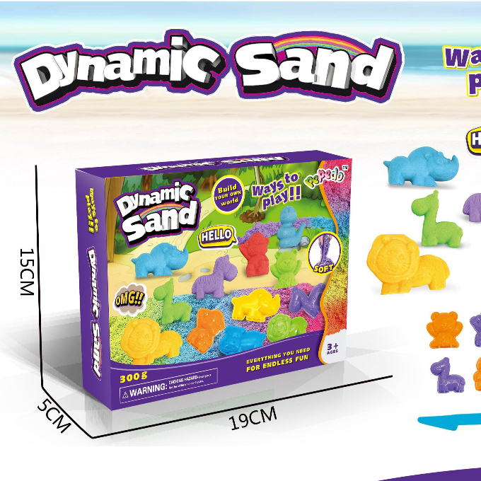 Mainan Pasir Dynamic Sand Small Animal HW21075910