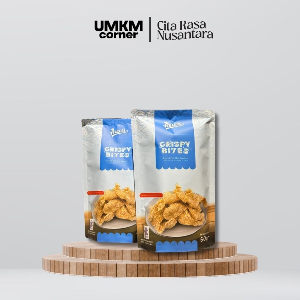 

Kerupuk Kulit Ikan Giling/ Azzuri Snack