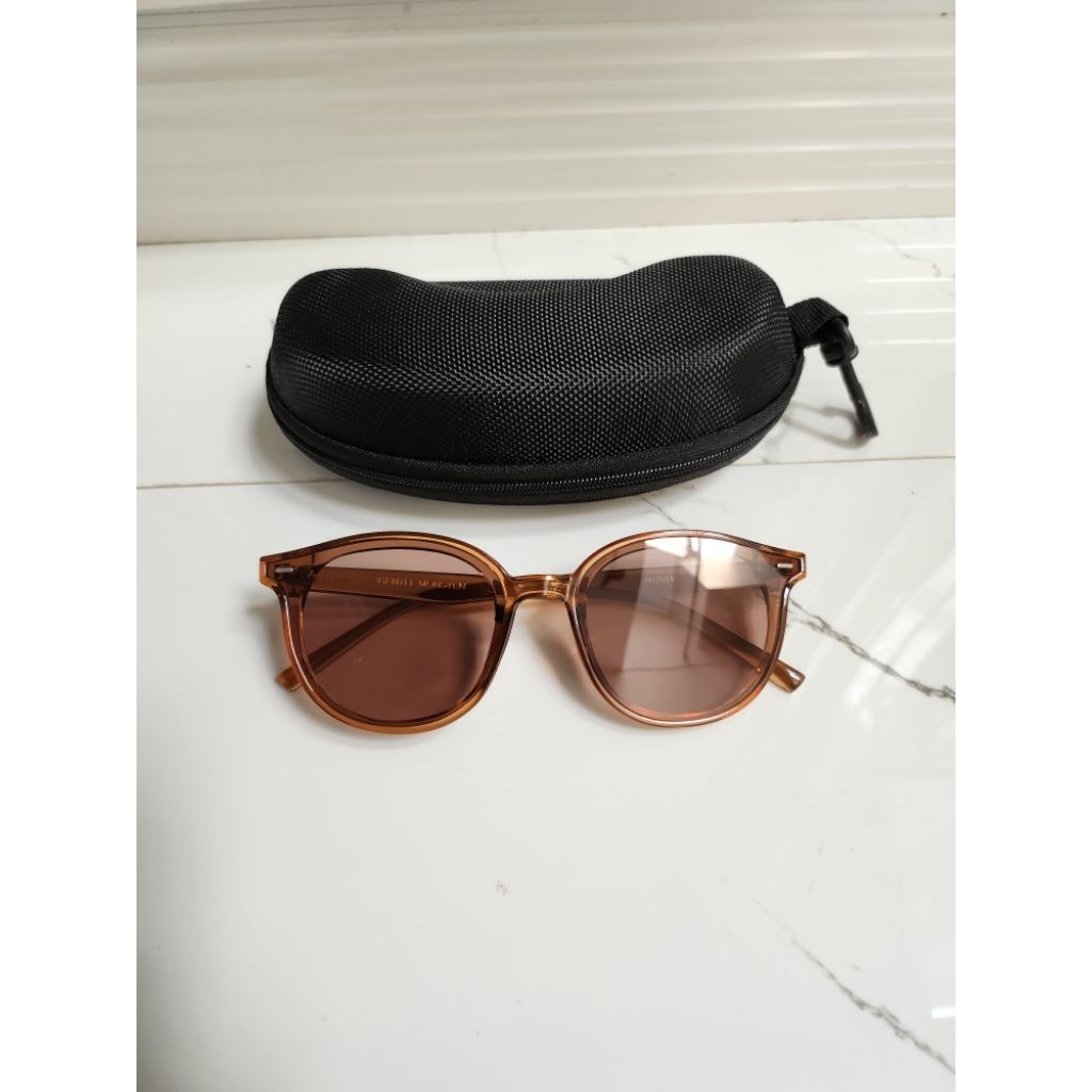 Kacamata GM Obon Coklat Caramel Preloved