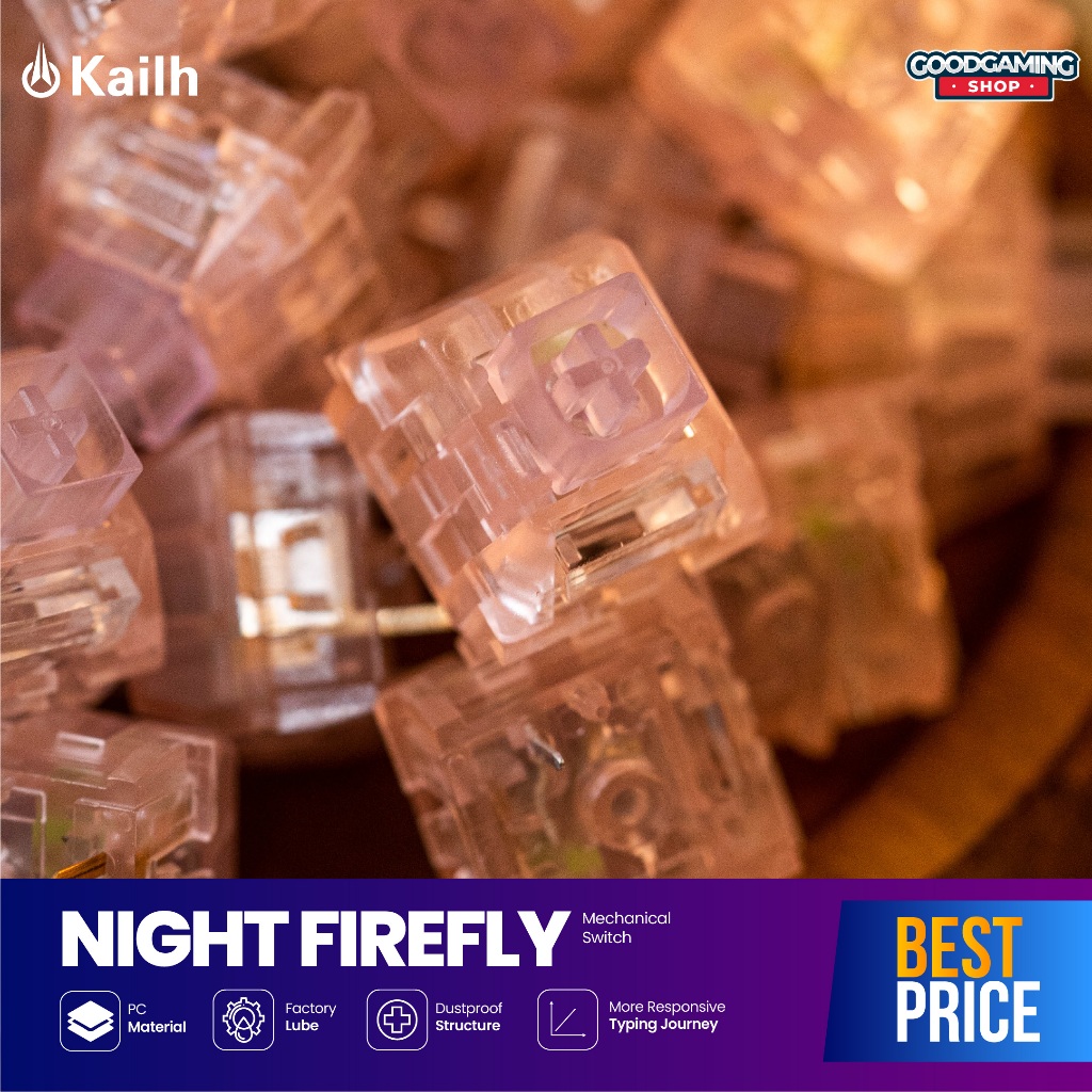 Kailh Box Night Firefly Mechanical Switches Kyeboard