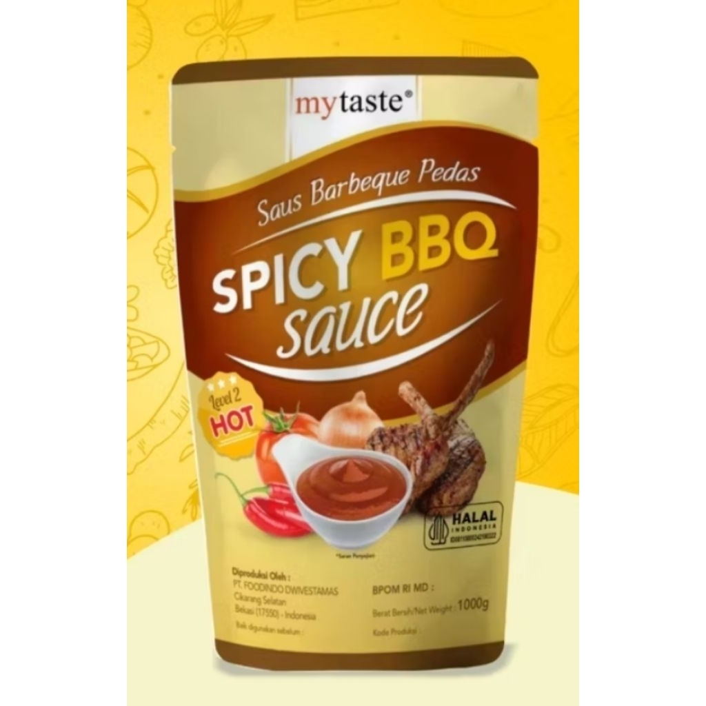 

My Taste Spicy Saus BBQ Level 2 HOT , 500 gram
