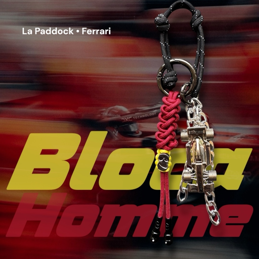 [Bloca Homme Bag Charm] La Paddock - F1 Series