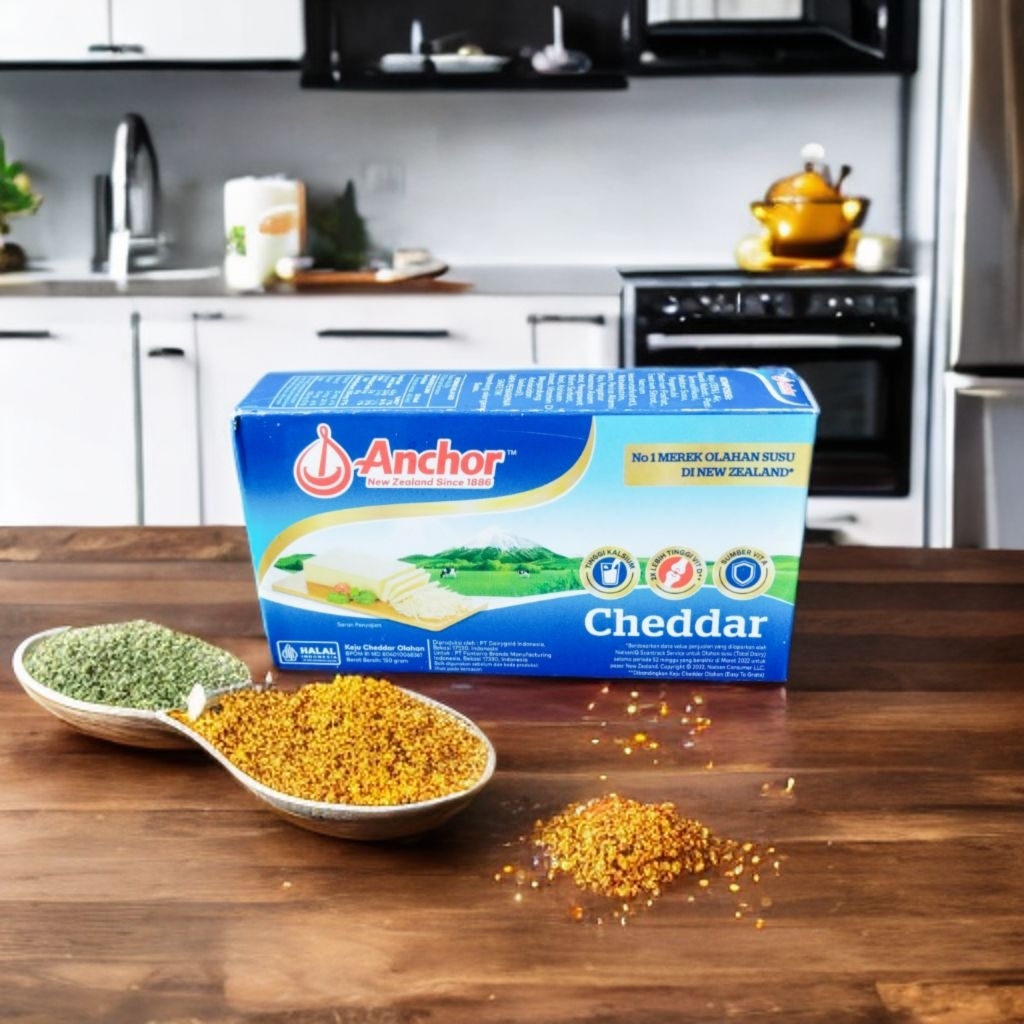 

Keju Cheddar Anchor Original 150gr