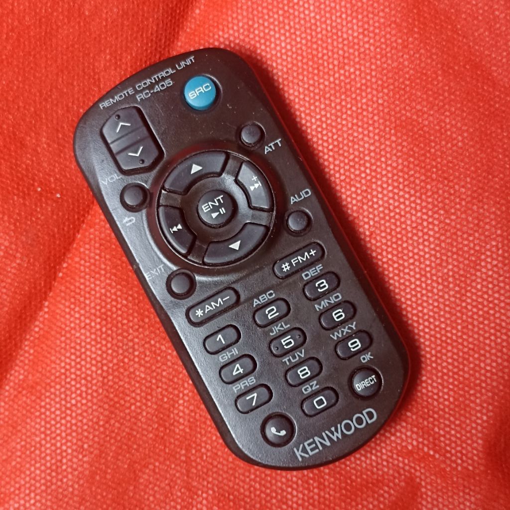 Remot Head Unit KENWOOD Double Din Second Original