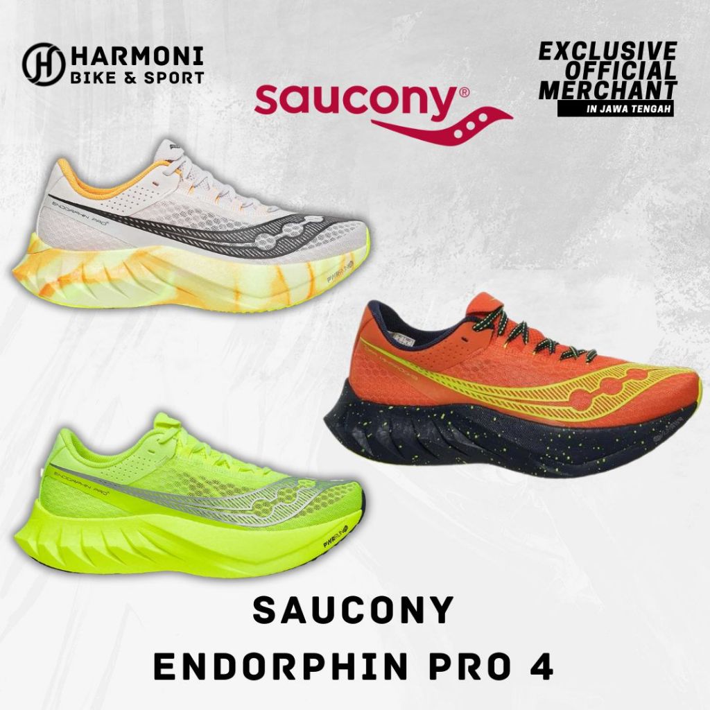 SAUCONY Endorphin Pro 4 Men Sepatu Lari Pria