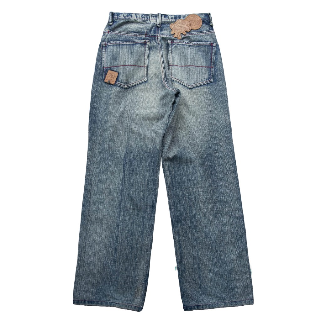 Akademiks Baggy Jeans Fading Gombrong