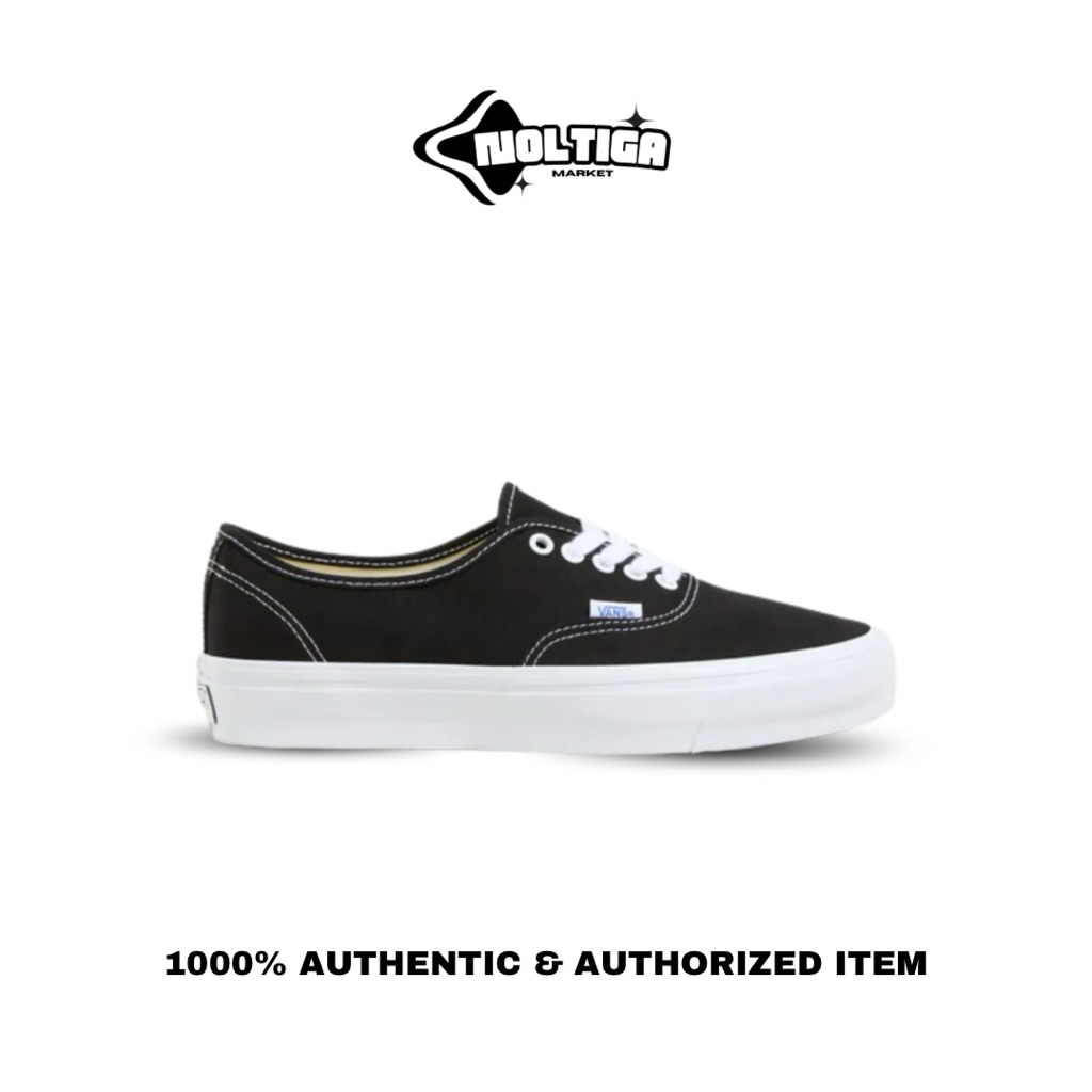 Vans Premium Authentic Reissue 44 LX Black White Original Resmi 100%
