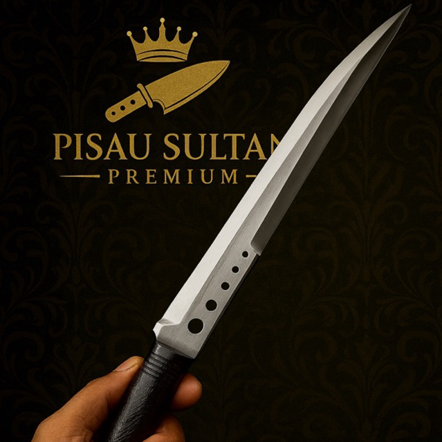 Pisau Sultan Premium | Chef Knife Panjang Bilah 30 CM Multifungsi