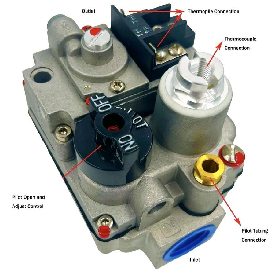 Robertshaw Gas Valve Deep Fryer Nayati Dean Imperial