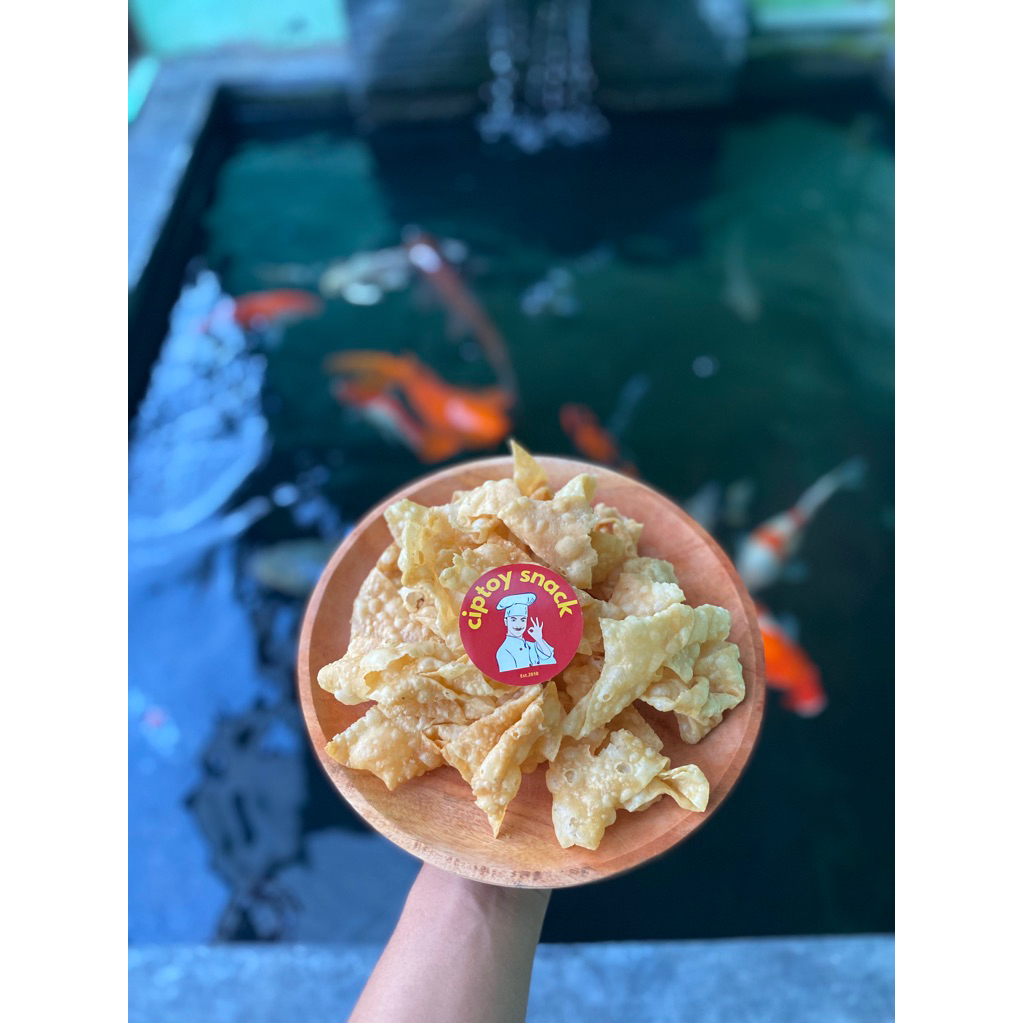 

Keripik Pangsit Gurih 500gr | Camilan Kering Rumahan – Ciptoy Snack