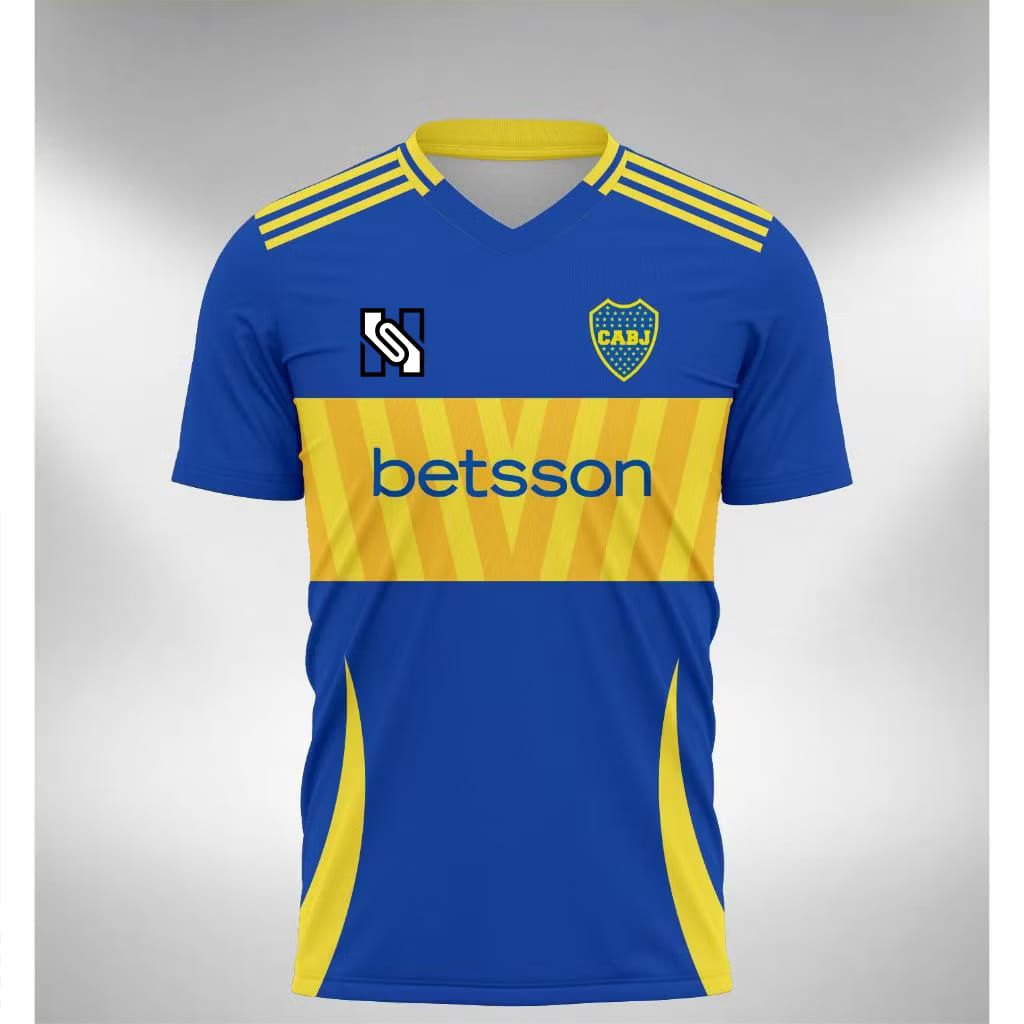 JERSEY BOCA JUNIOR TERBARU FULL PRINTING