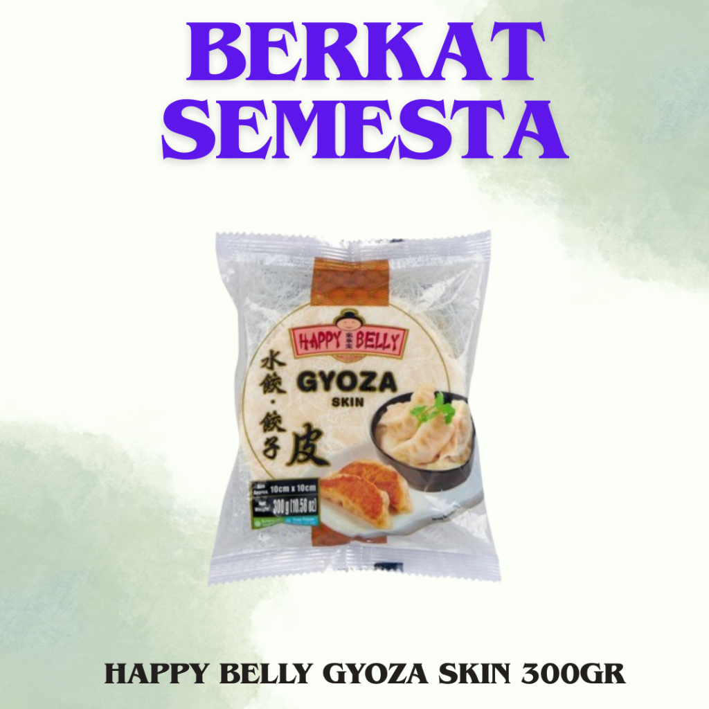 

HAPPY BELLY GYOZA SKIN / KULIT GYOZA 300GR