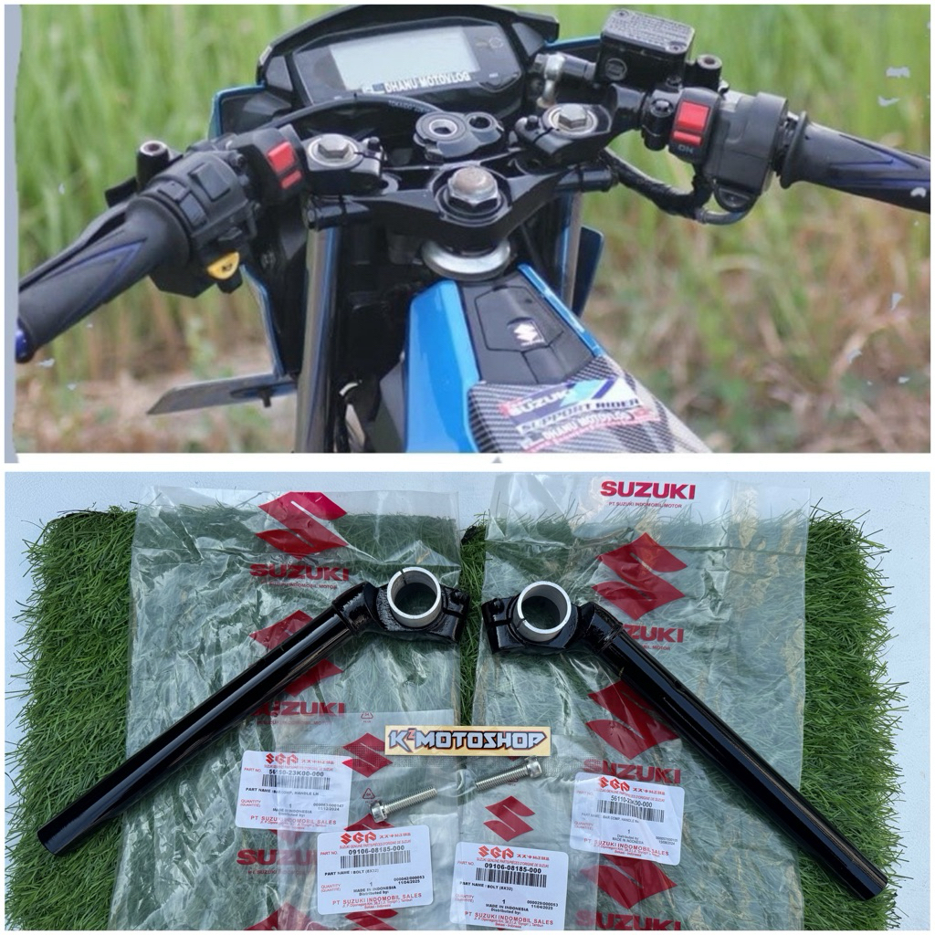 Stang Jepit Stir HandleBar GSX R 150 Original PNP Bisa Untuk Satria FU Karbu Satria FU Fi PNP Honda 