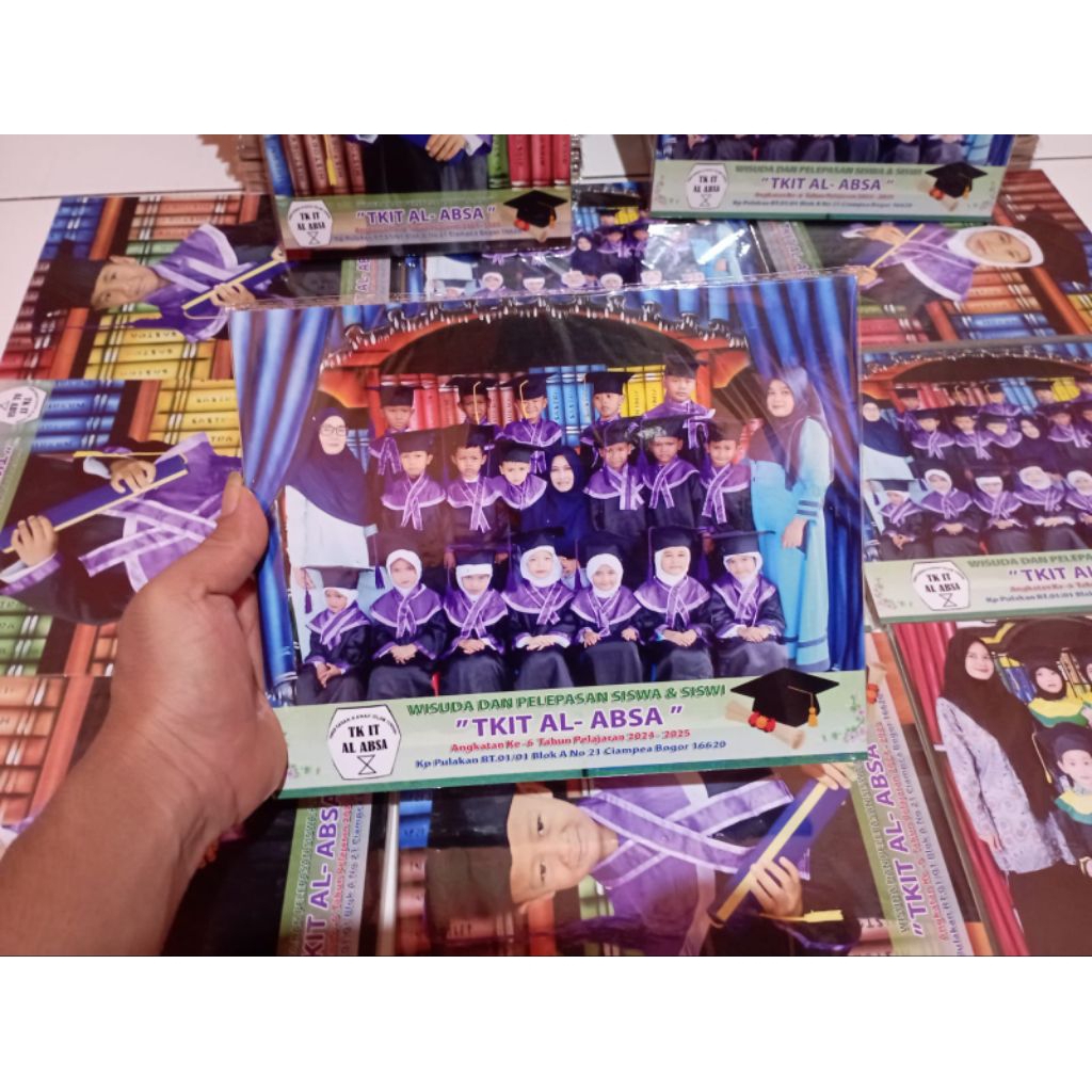 Foto Blok wisuda Anak PAUD - TK - MI