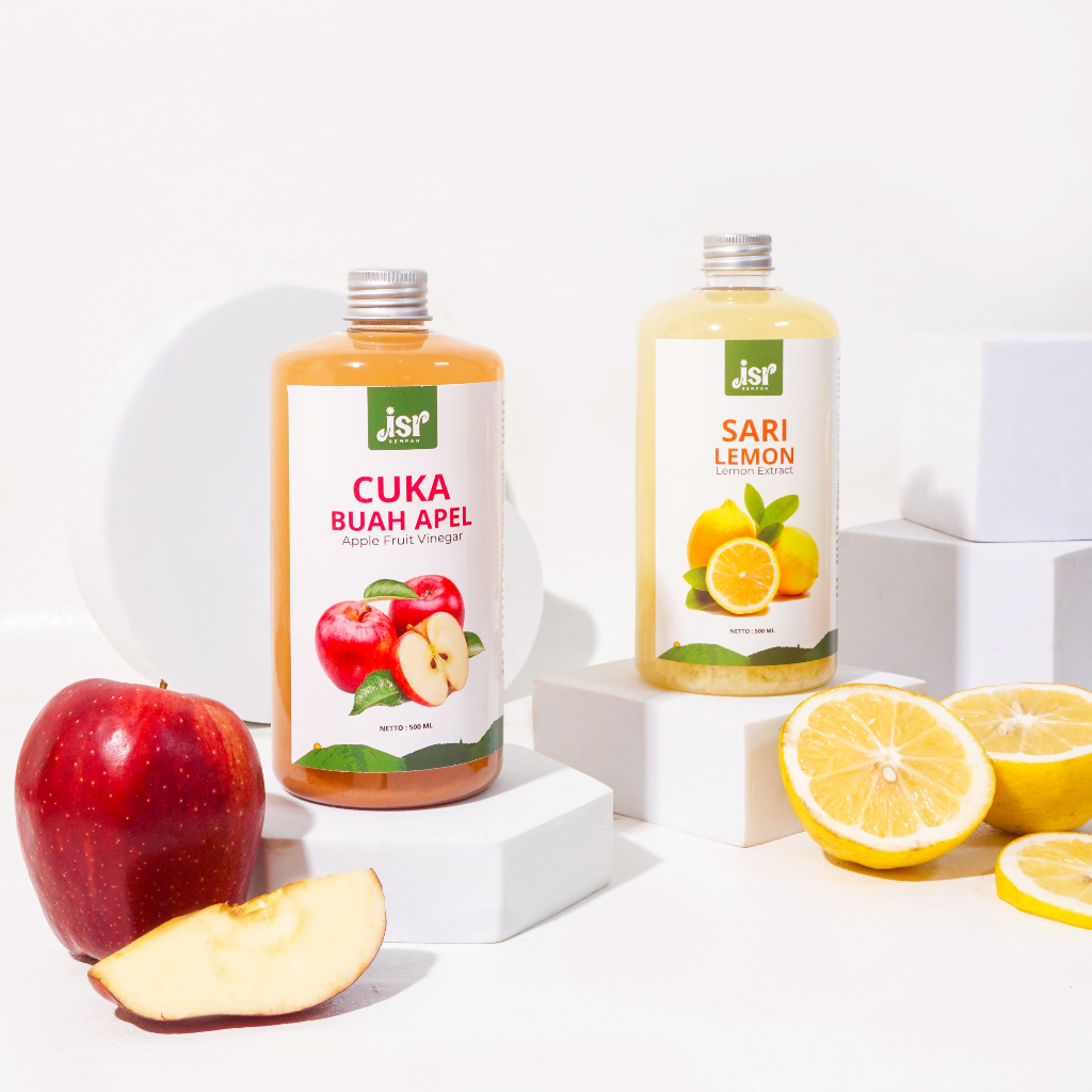 

JSR Rempah Paket Hemat Sari Lemon dan Cuka Apel 500 ml