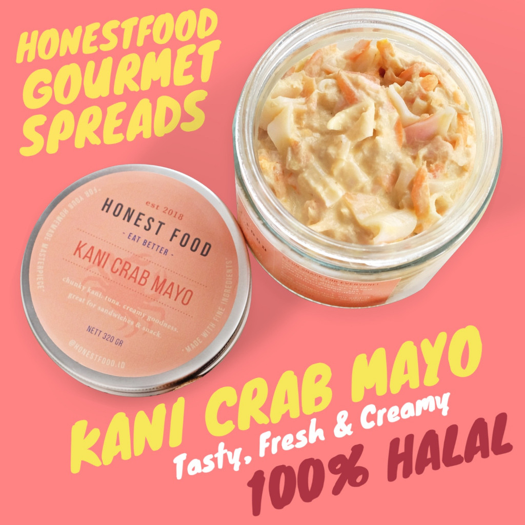 

Selai Kepiting Mayo Premium/Kani Crab Mayo HONESTFOOD/Selai Roti/Selai Sandwich