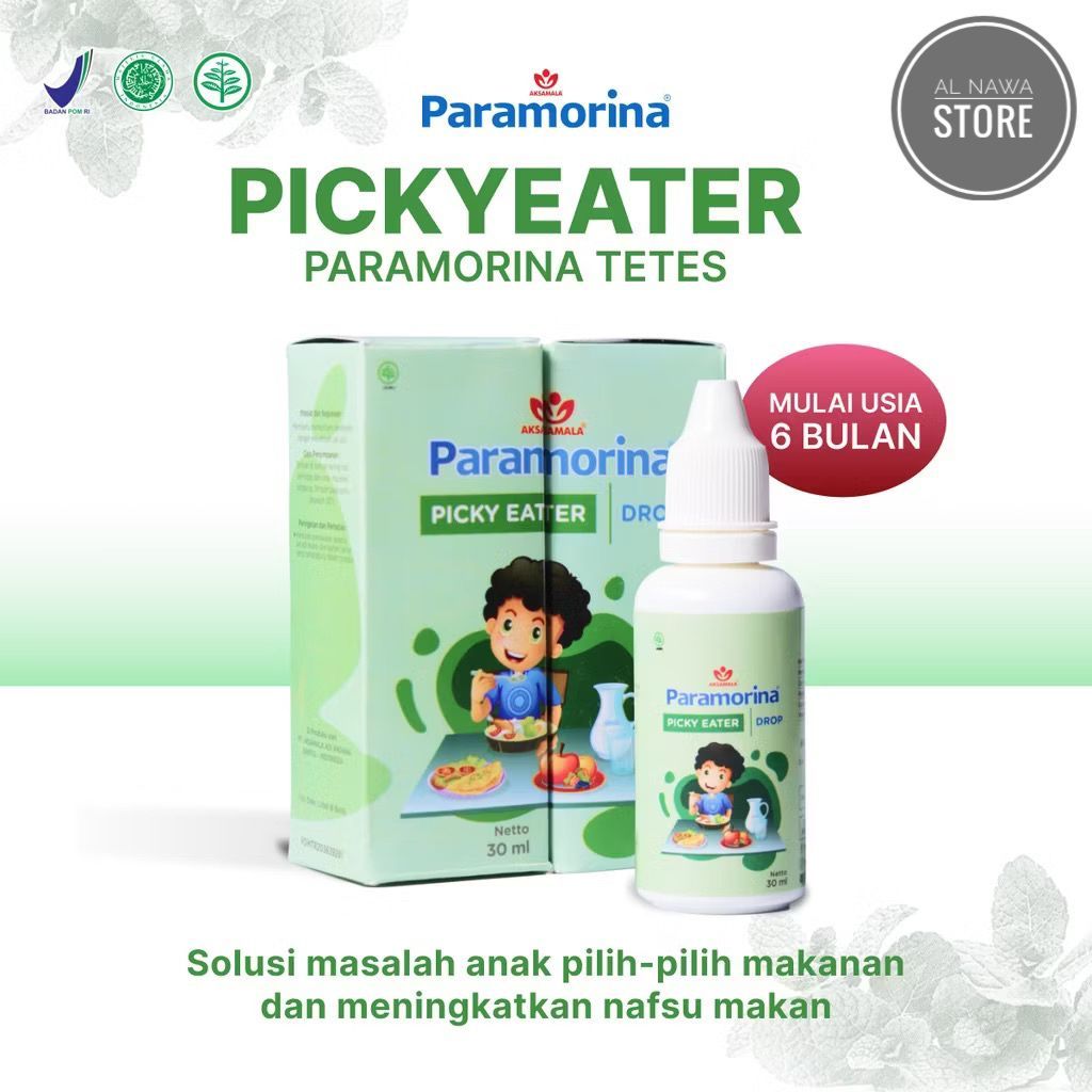 Paramorina Picky Eater Drop Tetes Paramorina PE Tetes Penambah Nafsu Makan Anak Susah Makan