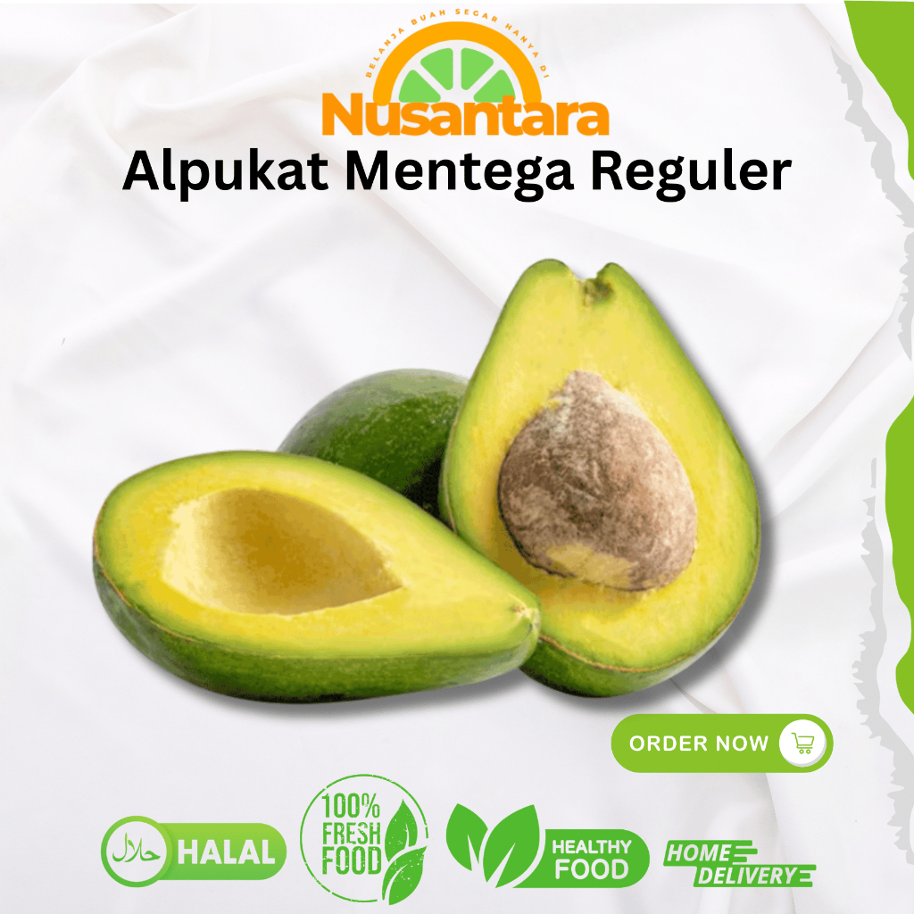 

Alpukat Mentega Reguler Bergaransi, Mencegah Kanker, Kulit Lembut 1Kg