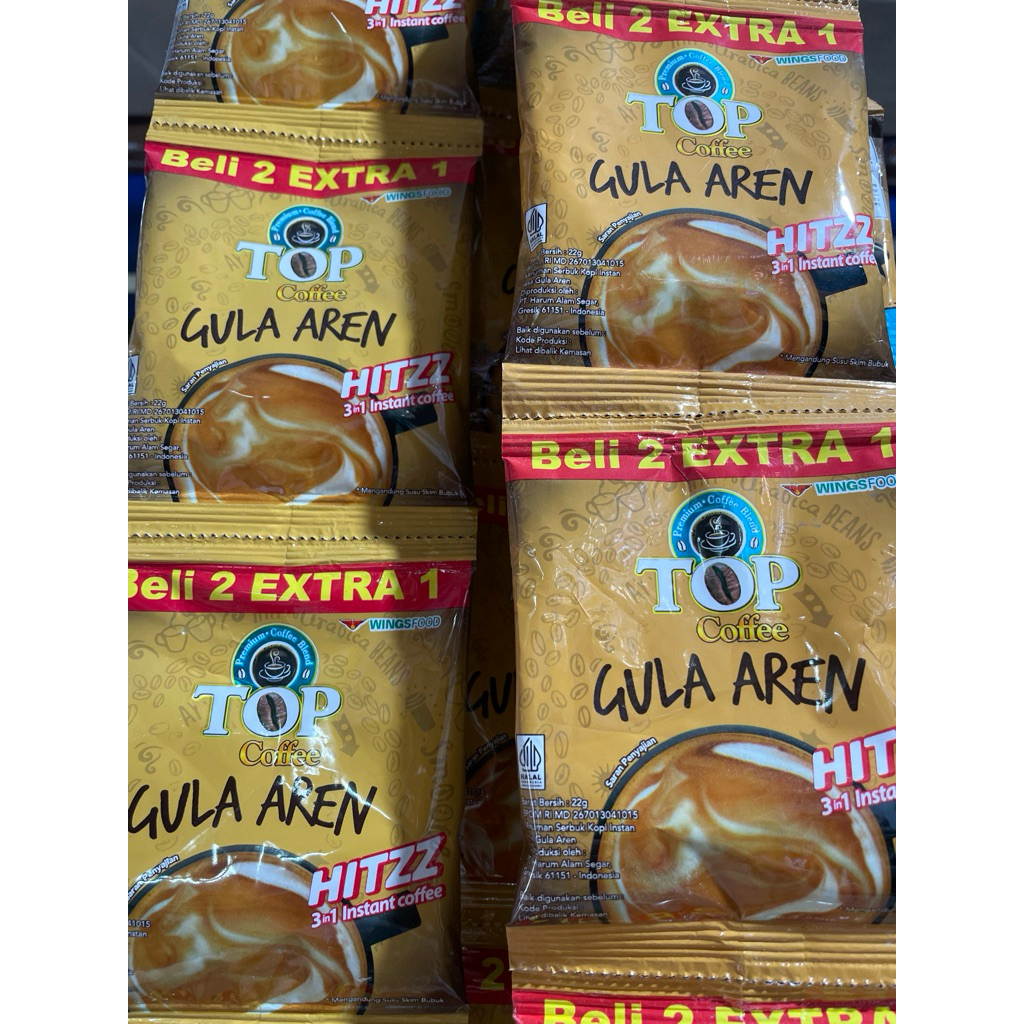 

Kopi Top Gula Aren 3in 1 (1 lmbr 15 sachet)