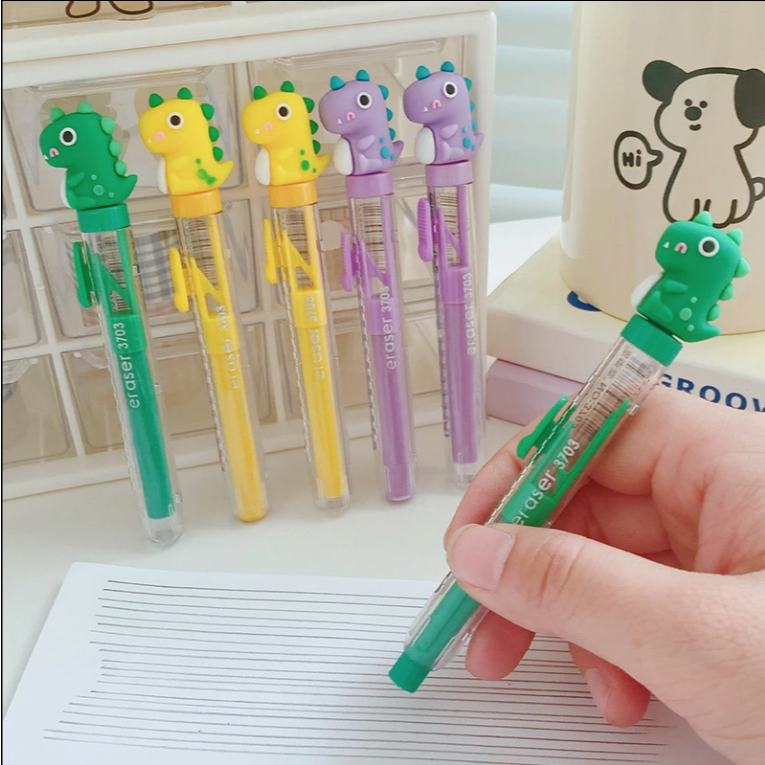 

Penghapus Pensil Dorong Cetek Karakter Lucu Hapusan Pensil Mekanik Sliding Eraser Pencil Eraser